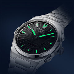 Lucky Harvey Sound of Nature Chiming Limited Edition Automatic Watch – Big Date & Silent Mechanism