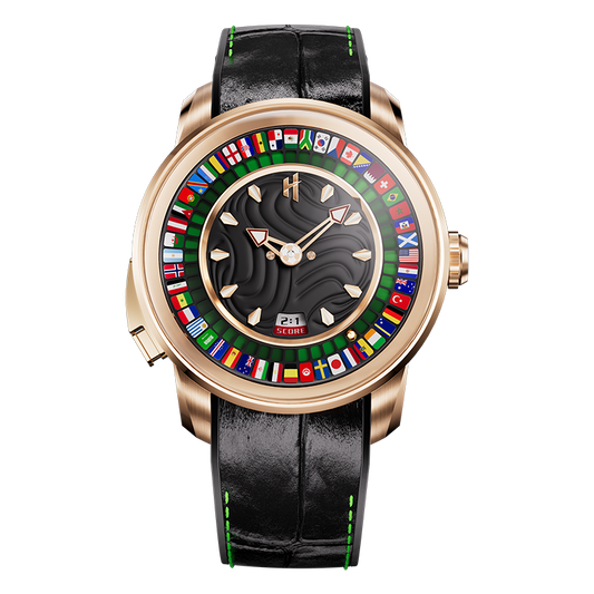 Lucky Harvey 2026 Soccer Roulette Collectible Watch — Football game, Automatic Movement,Limited 100Pcs