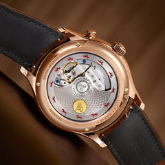 【Limited 100pcs】2026 Chiming Automaton Horse Watch Grade 5 Titanium Alloy Brown