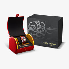 Lucky Harvey Lion Dance automaton Watch – Dynamic Rotor Inspired by Traditional Lion Dance