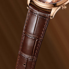 【Limited 100pcs】2026 Chiming Automaton Horse Watch Grade 5 Titanium Alloy Brown