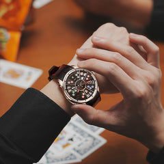 Lucky Harvey Three-Card Poker Automatic Watch
