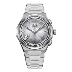 Sound Of Nature Hand-Engraved Brushed Dial Blue Titanium Chiming Limited Edition Automatic Watch