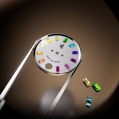 Lucky Harvey Interactive Game Silver Watch with Fruit Arcade Dial – Automatic Movement, Limited Edition