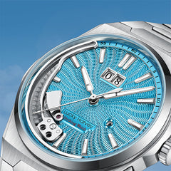 Lucky Harvey Sound of Nature Chiming Limited Edition Automatic Watch – Big Date & Silent Mechanism