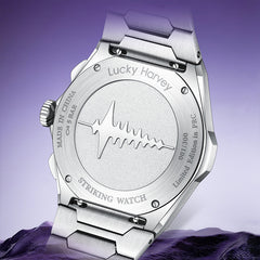 Lucky Harvey Sound of Nature Chiming Limited Edition Automatic Watch – Big Date & Silent Mechanism