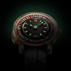 Lucky Harvey 2026 Soccer Roulette Collectible Watch — Football game, Automatic Movement,Limited 100Pcs