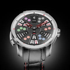 Lucky Harvey Three-Card Poker Automatic Watch