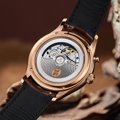 【Limited 100PCS】Genghis Khan Gray Automata Chiming Watch