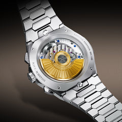 Sound Of Nature Hand-Engraved Brushed Dial Blue Titanium Chiming Limited Edition Automatic Watch