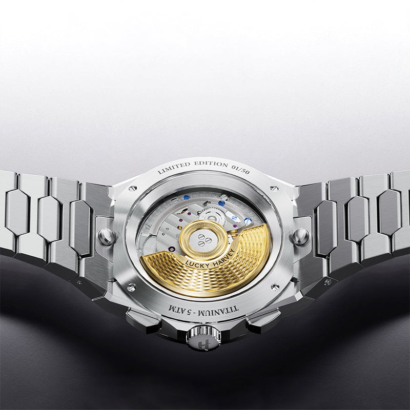 【Pre-order】【Limited 50PCS】Chiming Watch 2.0 Muonionalusta Meteorite Dial Widmanstätten Pattern Grade 5 Titanium Wristwatch