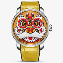 Lucky Harvey Lion Dance automaton Watch –  Dynamic Rotor Inspired by Traditional Lion Dance