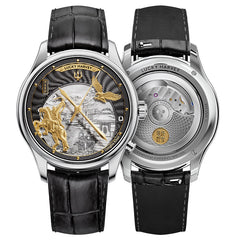 【Limited 100PCS】Genghis Khan Gray Automata Chiming Watch