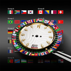 Lucky Harvey 2026 Soccer Roulette Collectible Watch — Football game, Automatic Movement，Limited 100Pcs