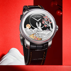 Lucky Harvey Limited Edition  Rabbit automaton Watch – Timeless Elegance