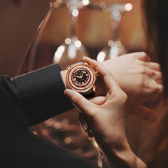 Lucky Harvey Poker Roulette Automatic Watch –  52-Card Dial & Dual 18K Gold Spinning Balls for a True Roulette Experience