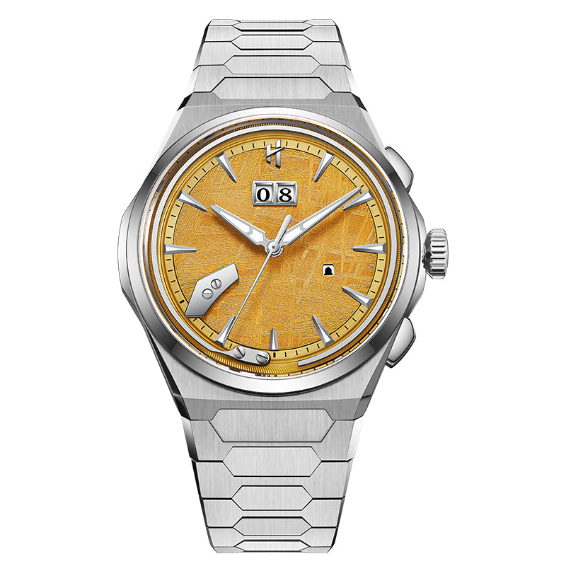 【Pre-order】【Limited 50PCS】Chiming Watch 2.0 Muonionalusta Meteorite Dial Widmanstätten Pattern Grade 5 Titanium Wristwatch