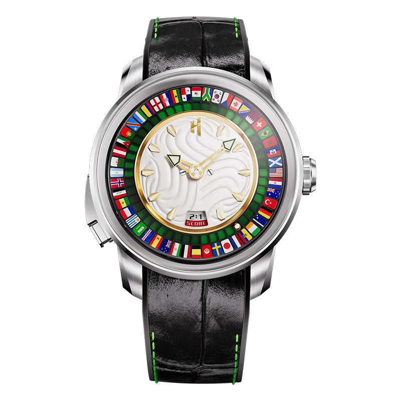 Lucky Harvey 2026 Soccer Roulette Collectible Watch — Football game, Automatic Movement，Limited 100Pcs