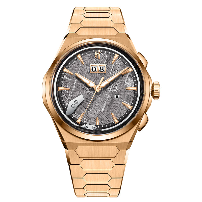 【Pre-order】【Limited 50PCS】Chiming Watch 2.0 Muonionalusta Meteorite Dial Widmanstätten Pattern Grade 5 Titanium Wristwatch