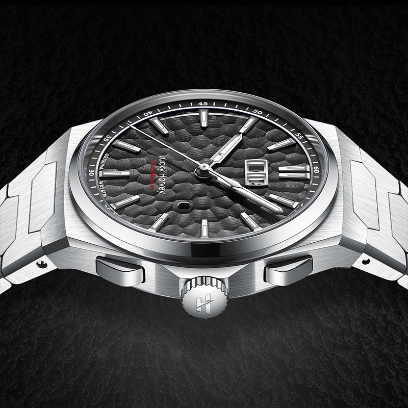 Lucky Harvey Hammer Dial Chiming Limited Edition Automatic Watch