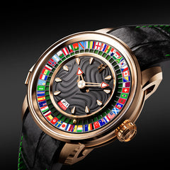 Lucky Harvey 2026 Soccer Roulette Collectible Watch — Football game, Automatic Movement，Limited 100Pcs