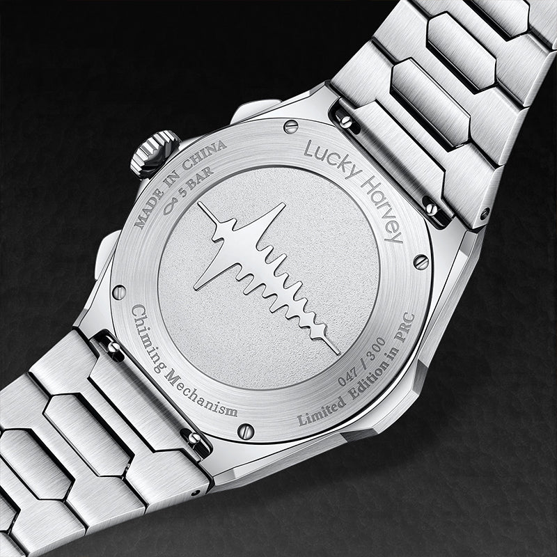 Lucky Harvey Hammer Dial Chiming Limited Edition Automatic Watch