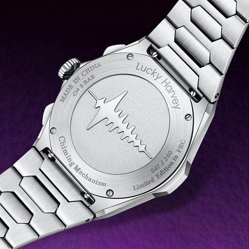 Lucky Harvey Hammer Dial Chiming Limited Edition Automatic Watch