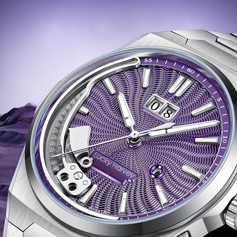 Lucky Harvey Sound of Nature Chiming Limited Edition Automatic Watch –  Big Date & Silent Mechanism
