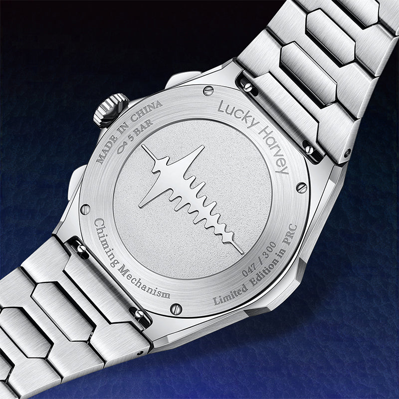 Lucky Harvey Hammer Dial Chiming Limited Edition Automatic Watch