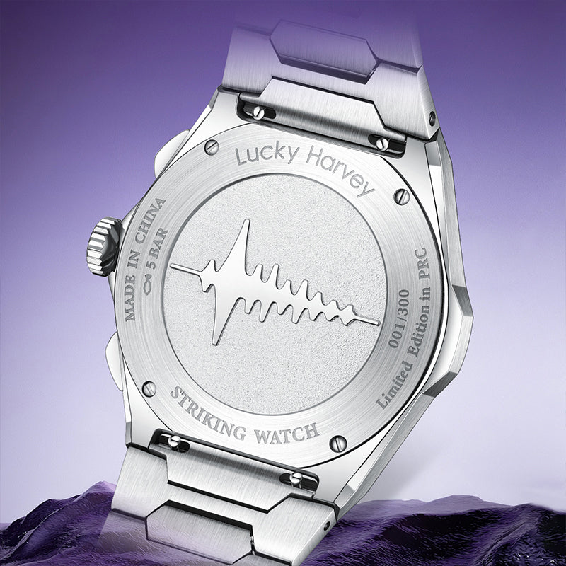 Lucky Harvey Sound of Nature Chiming Limited Edition Automatic Watch –  Big Date & Silent Mechanism