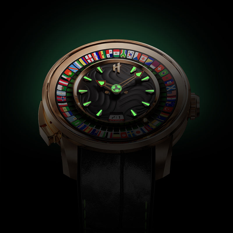 Lucky Harvey 2026 Soccer Roulette Collectible Watch — Football game, Automatic Movement，Limited 100Pcs