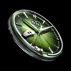 Sound Of Nature Hand-Engraved Brushed Dial Blue Titanium Chiming Limited Edition Automatic Watch