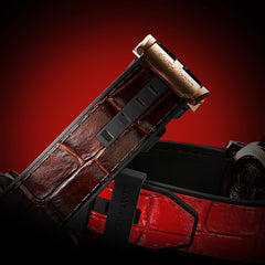 Lucky Harvey Enamel Snake Action Figure Mechanical Watch