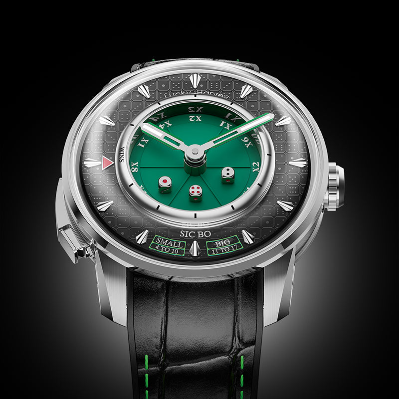 Lucky Harvey Dice Automatic Watch – 925 Silver Dice Design