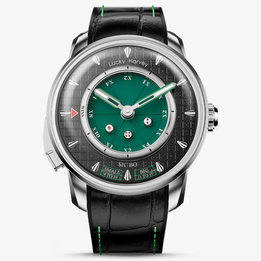 Lucky Harvey Dice Automatic Watch – 925 Silver Dice Design