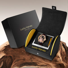 Lucky Harvey Owl automaton Watch –  Animated Dial & Lunar Eclipse Design