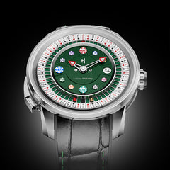 Lucky Harvey Poker Roulette Automatic Watch –  52-Card Dial & Dual 18K Gold Spinning Balls for a True Roulette Experience