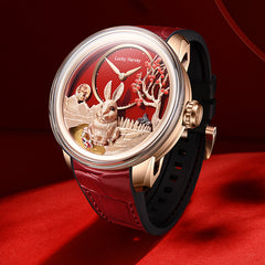 Lucky Harvey Limited Edition  Rabbit automaton Watch – Timeless Elegance
