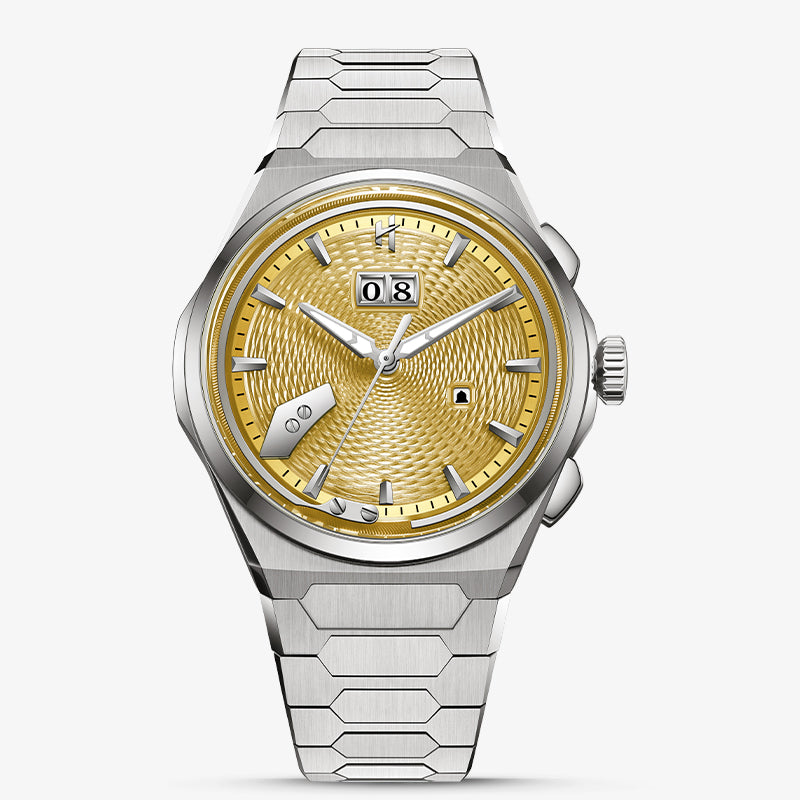 Lucky Harvey Rare Visible Chimes:Titanium 75g Guilloché Chiming Watch 2.0