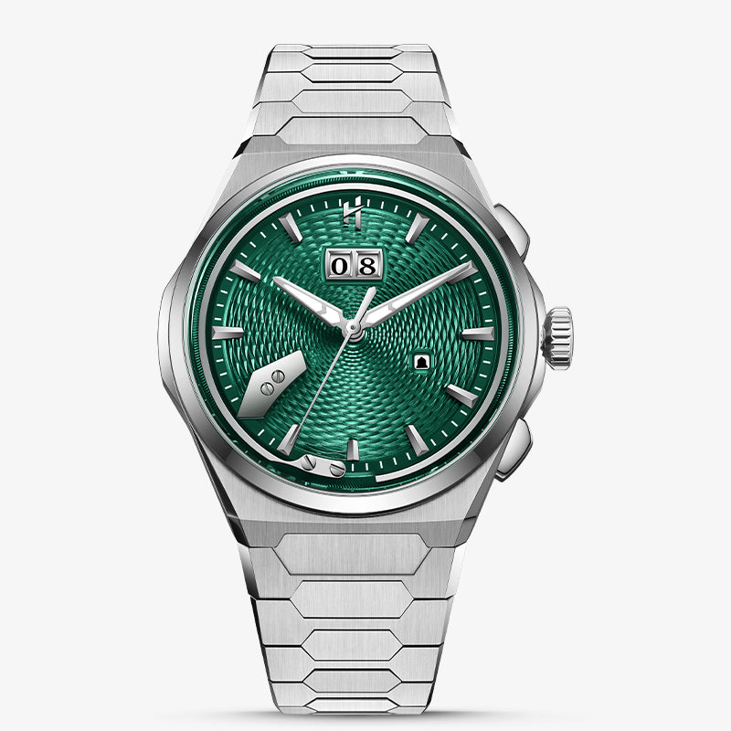 Lucky Harvey Rare Visible Chimes:Titanium 75g Guilloché Chiming Watch 2.0